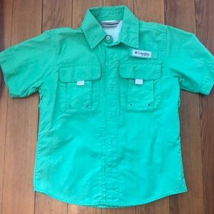 Columbia Bahama short sleeve shirt-Boys XS